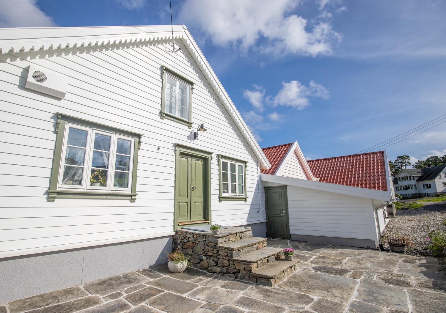 Kulleseidkanalen Gjestehamn Bomlo Buitenkant foto